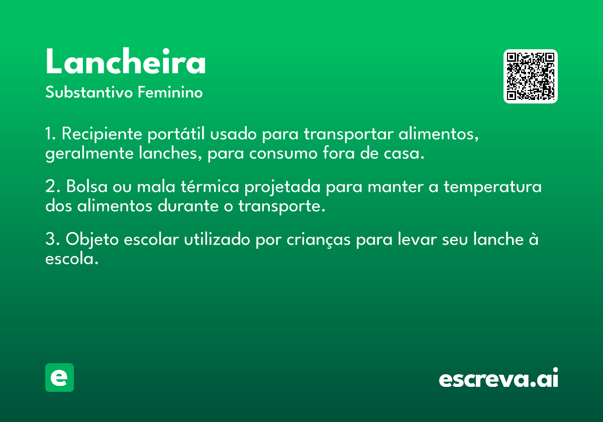 lancheira