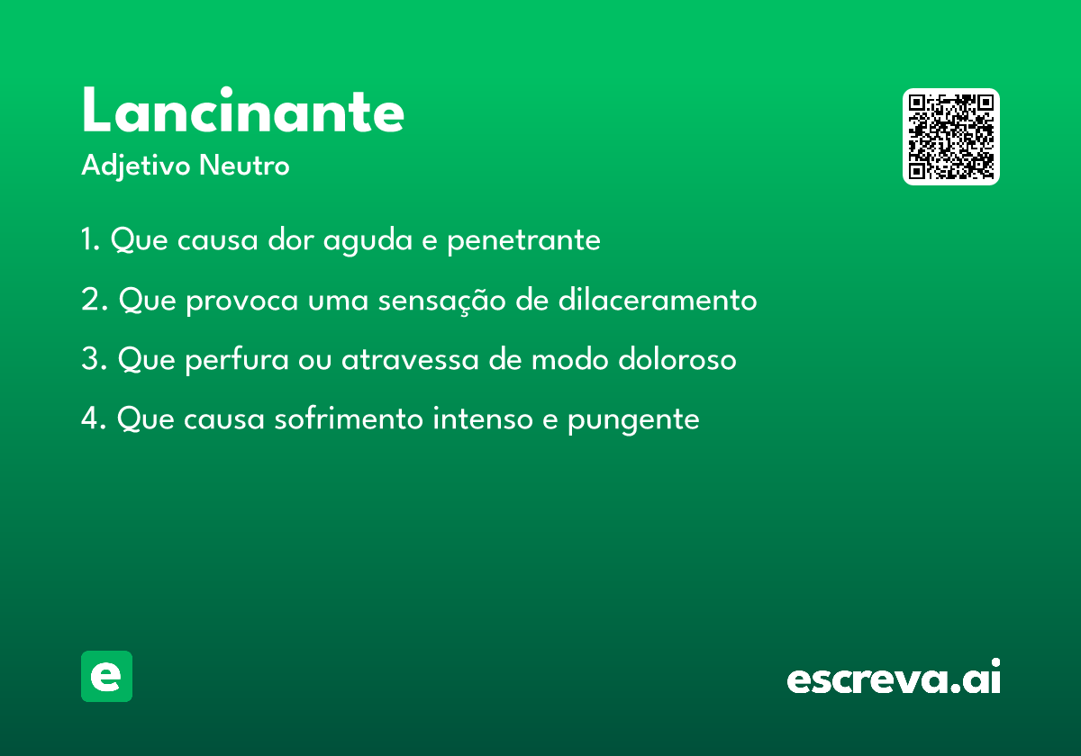 lancinante