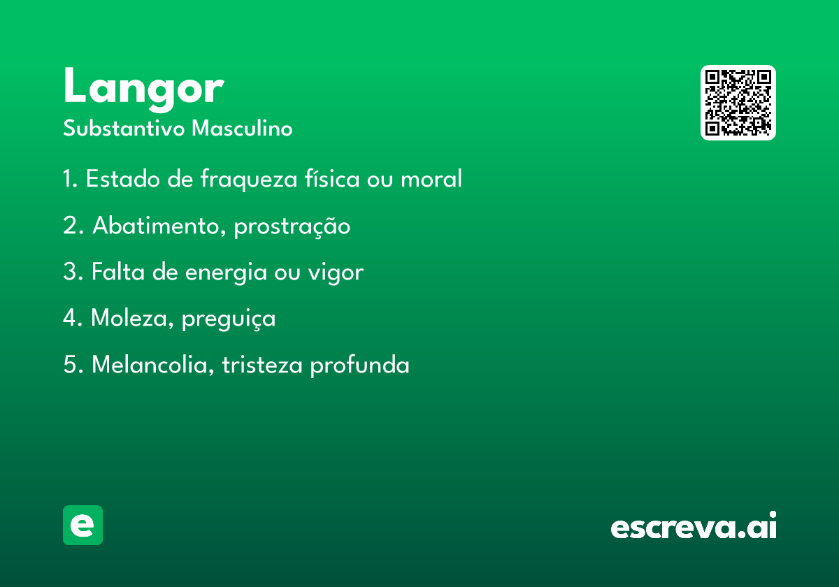 langor