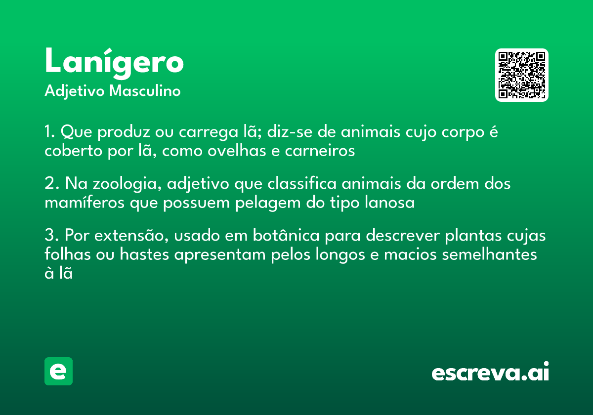 lanígero