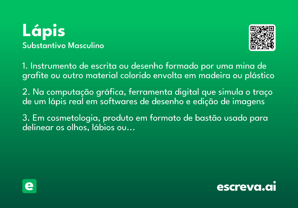 lápis