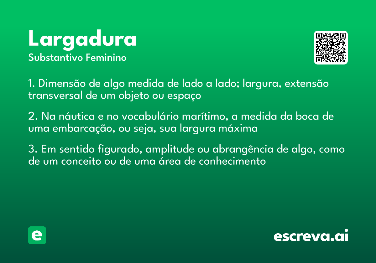 largadura