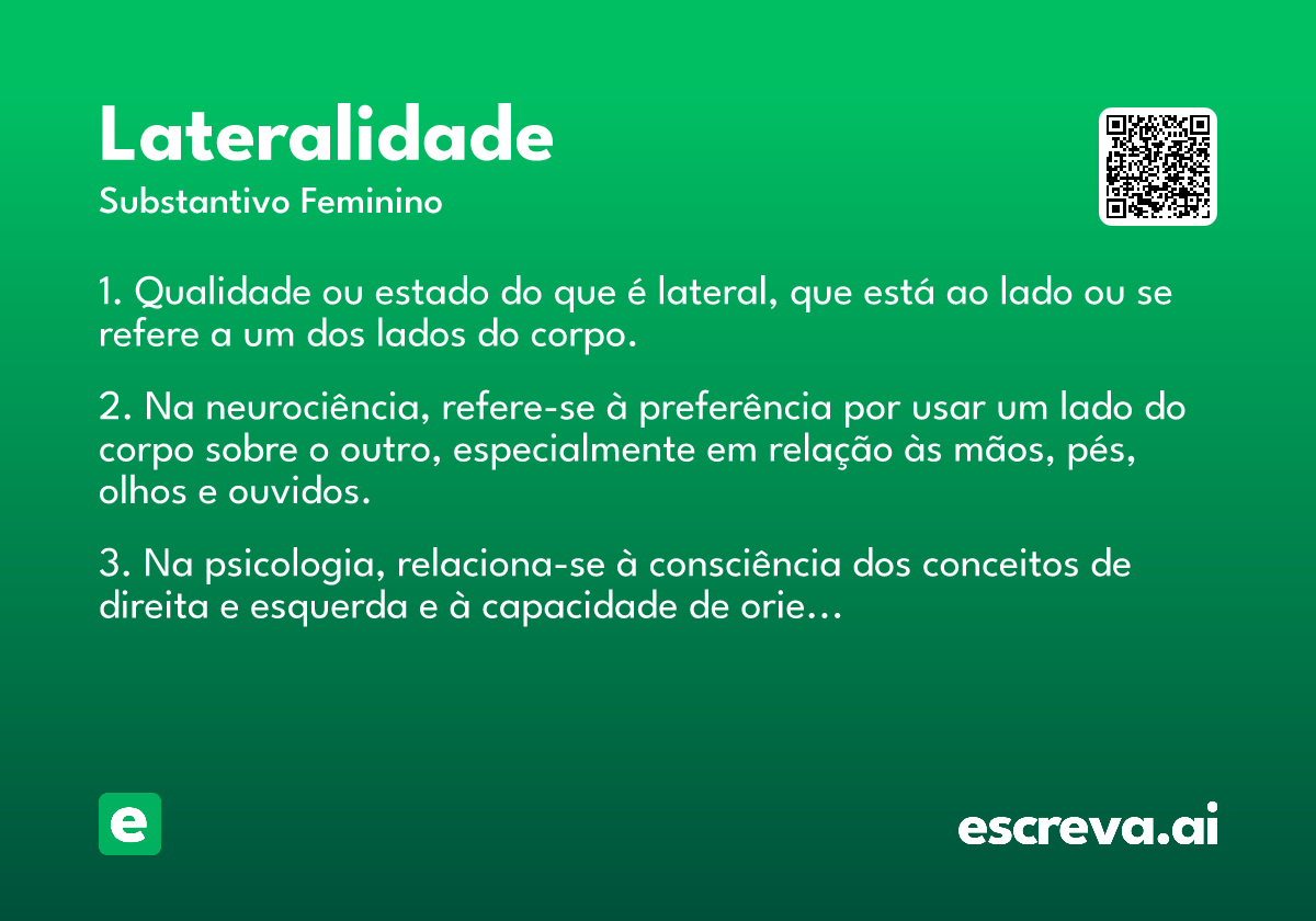 lateralidade