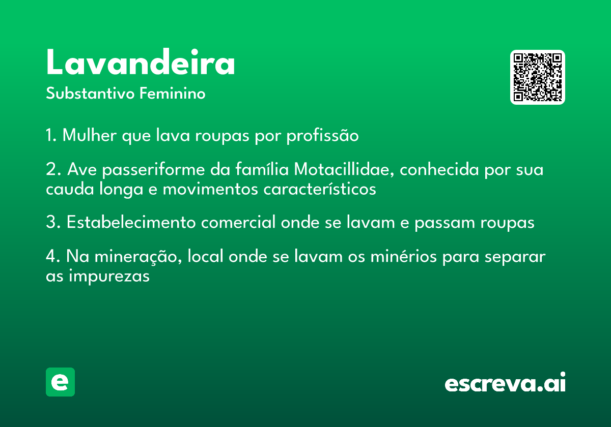 lavandeira