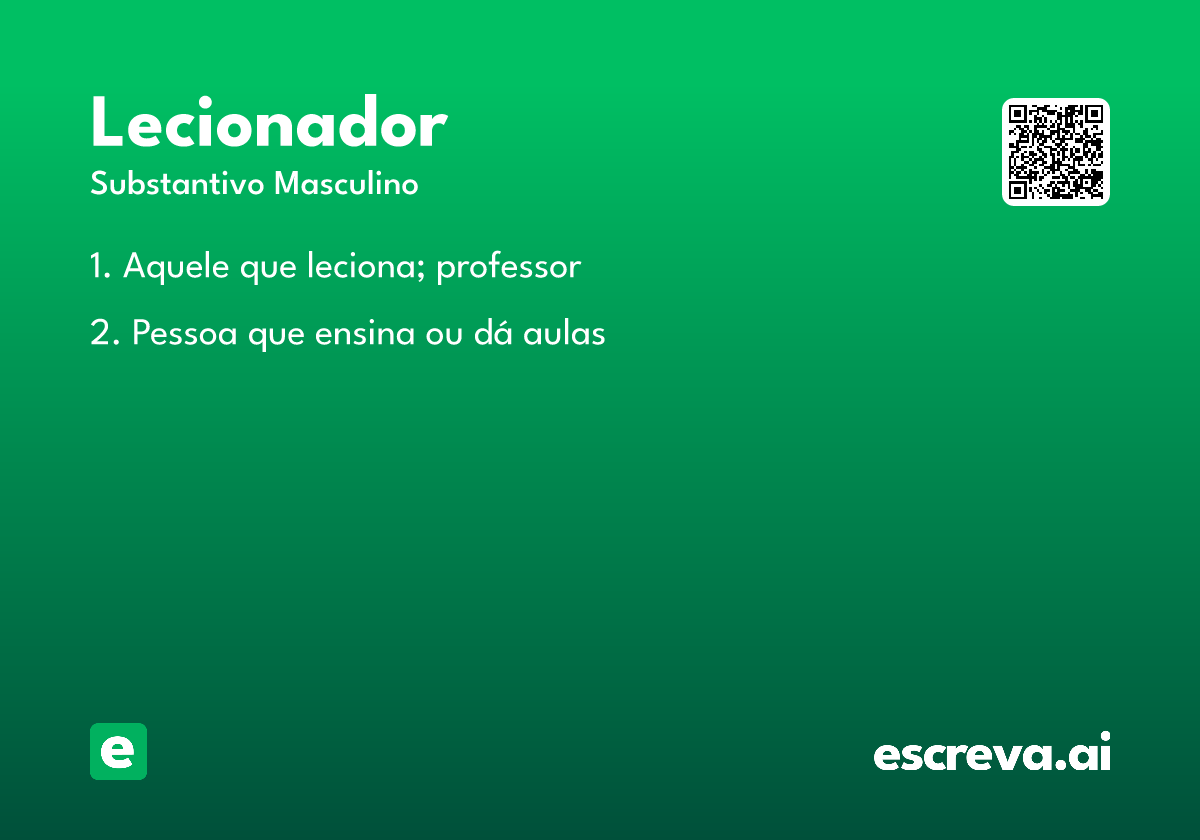 lecionador