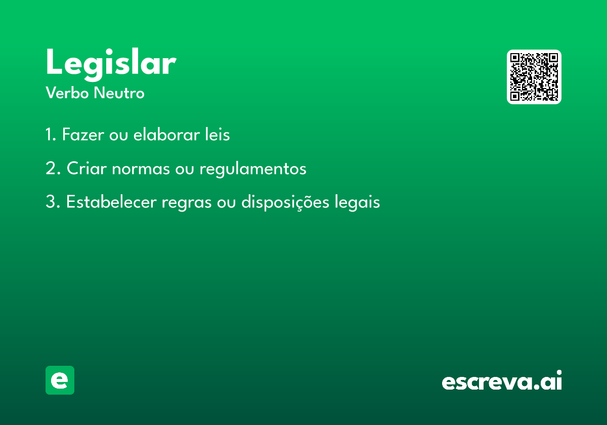 legislar