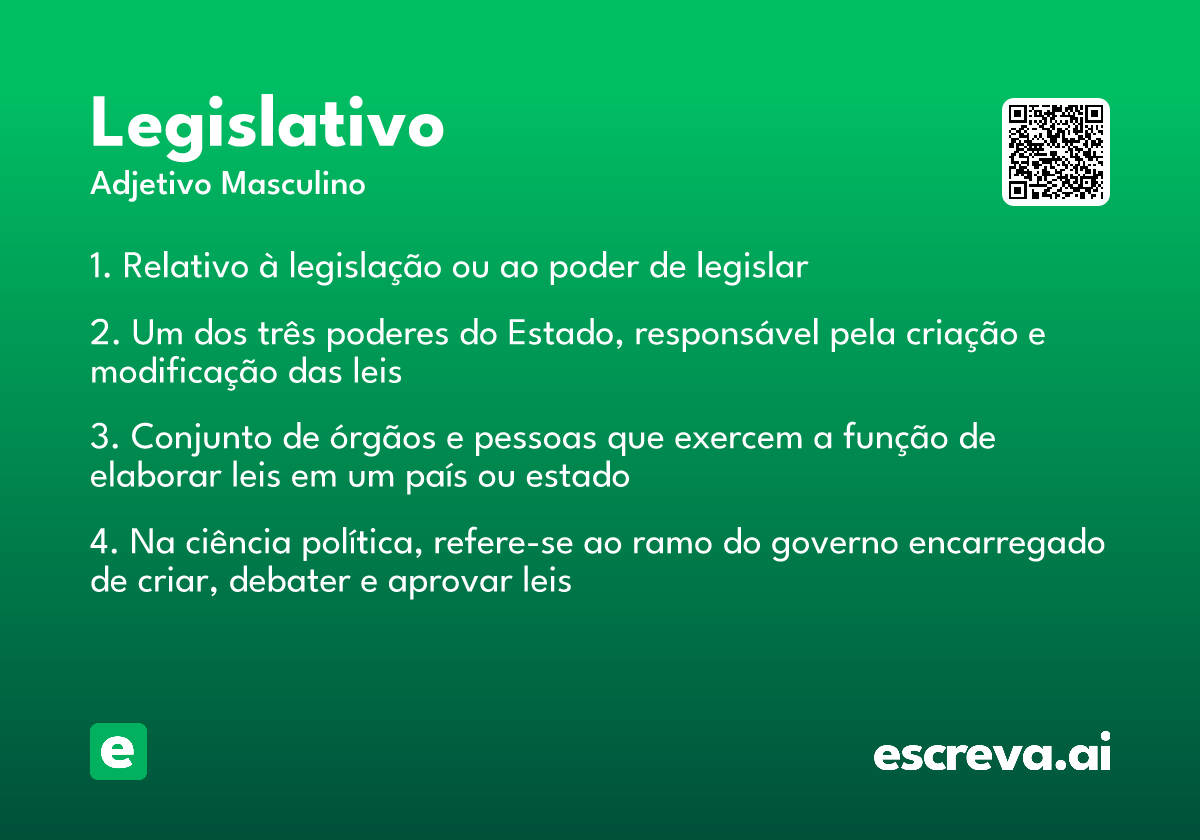 legislativo