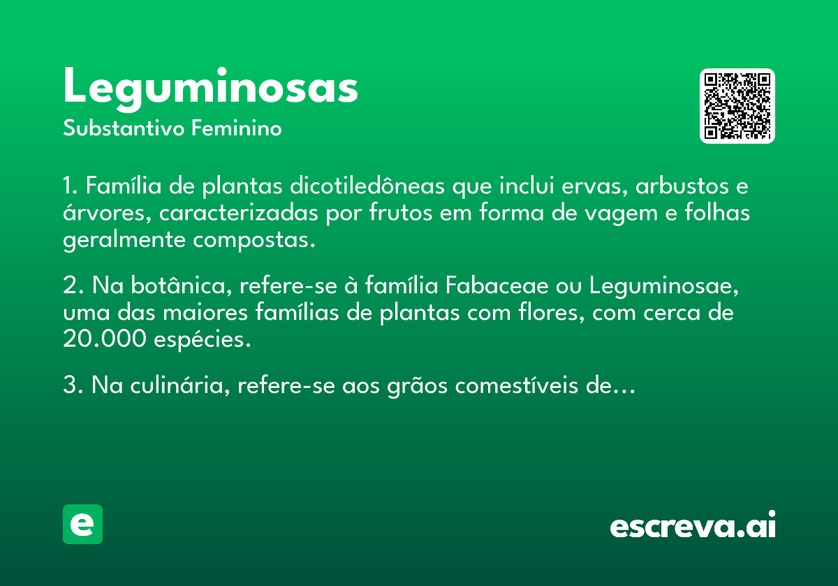 leguminosas