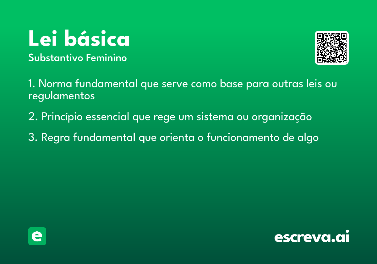 lei básica