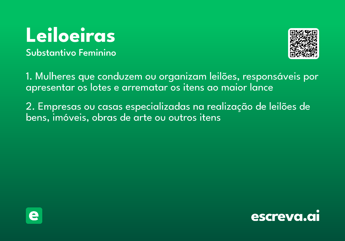 leiloeiras