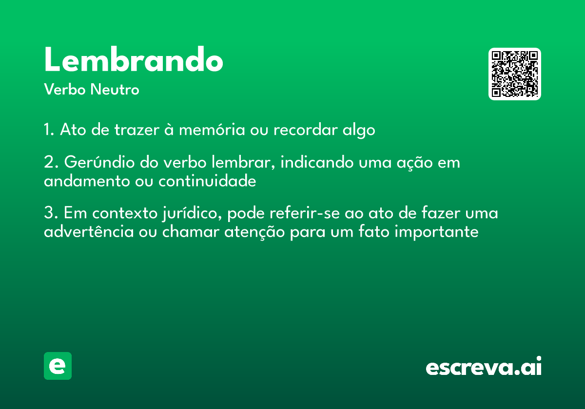 lembrando