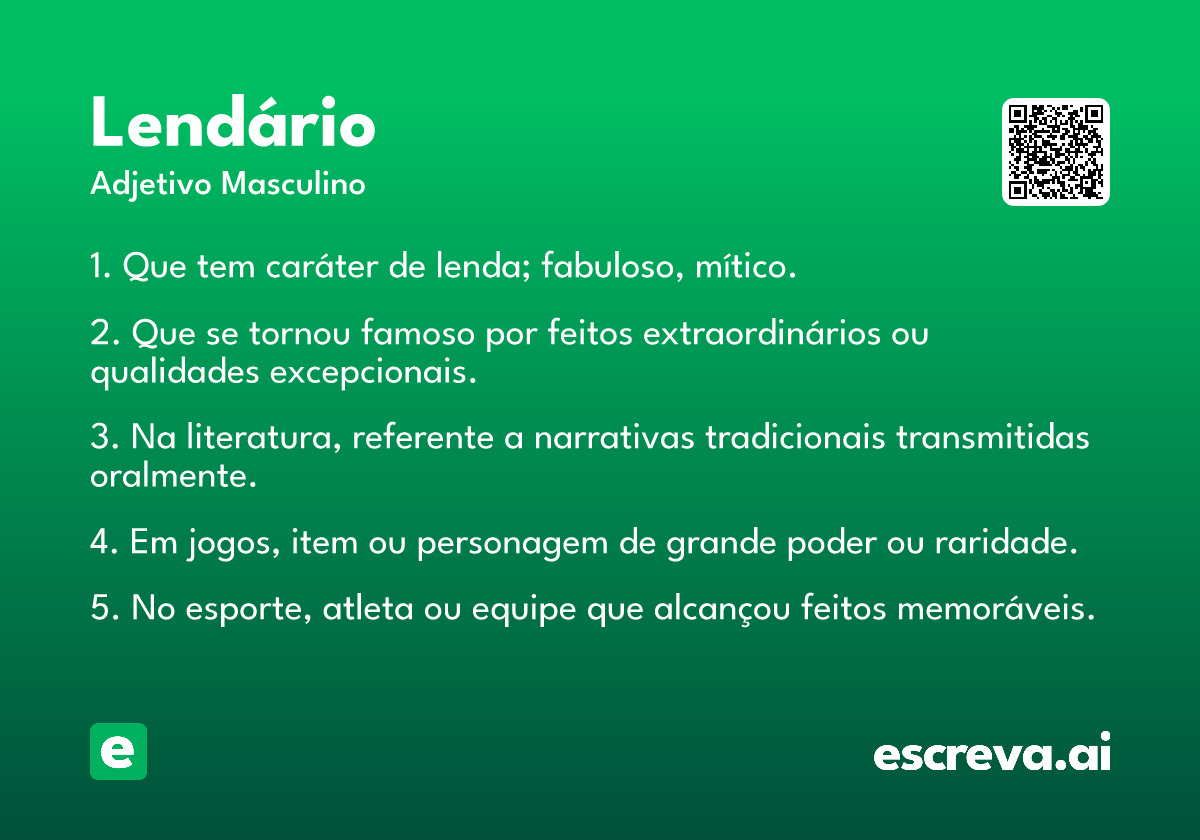 lendário