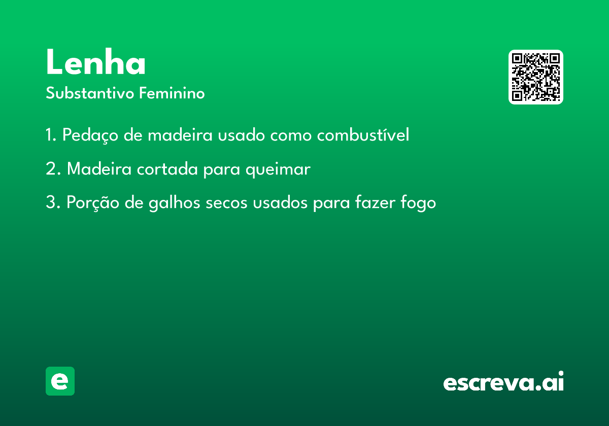 lenha