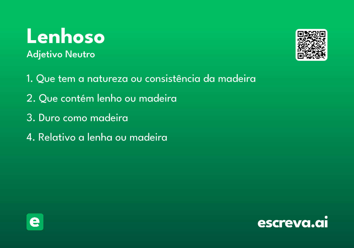 lenhoso