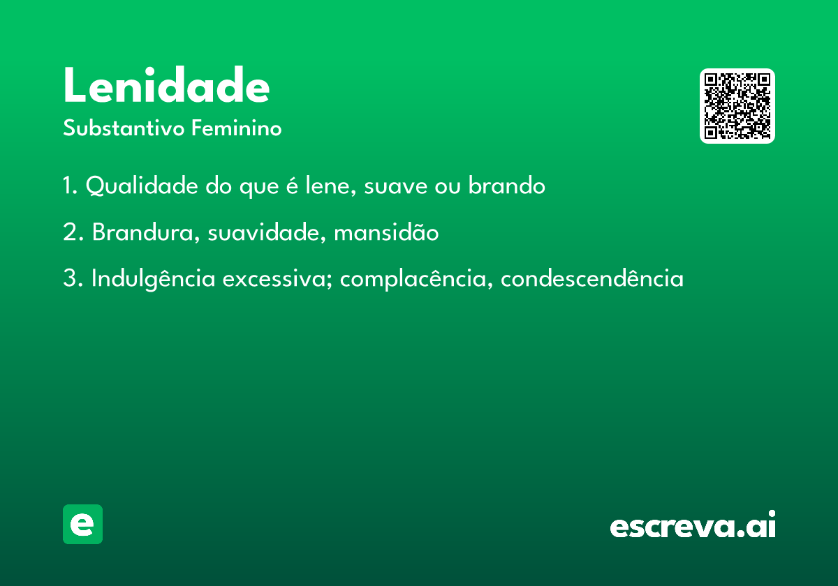 lenidade