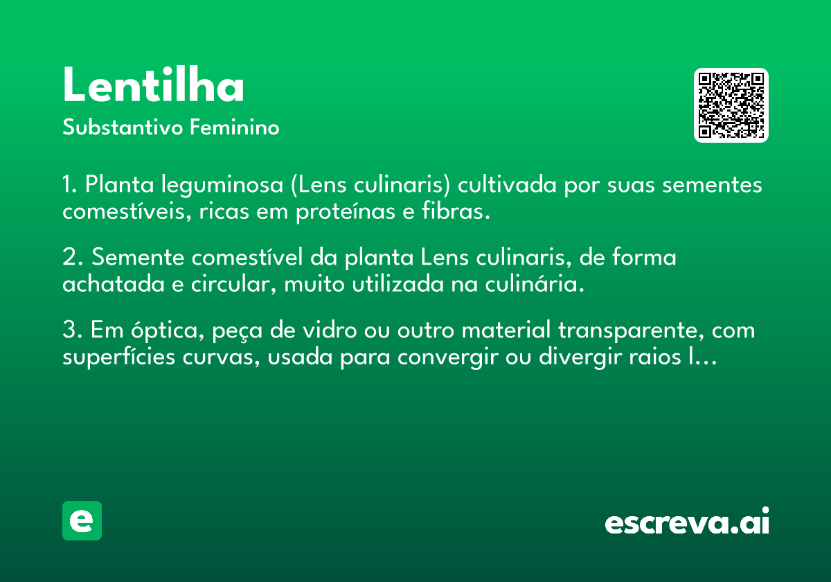 lentilha