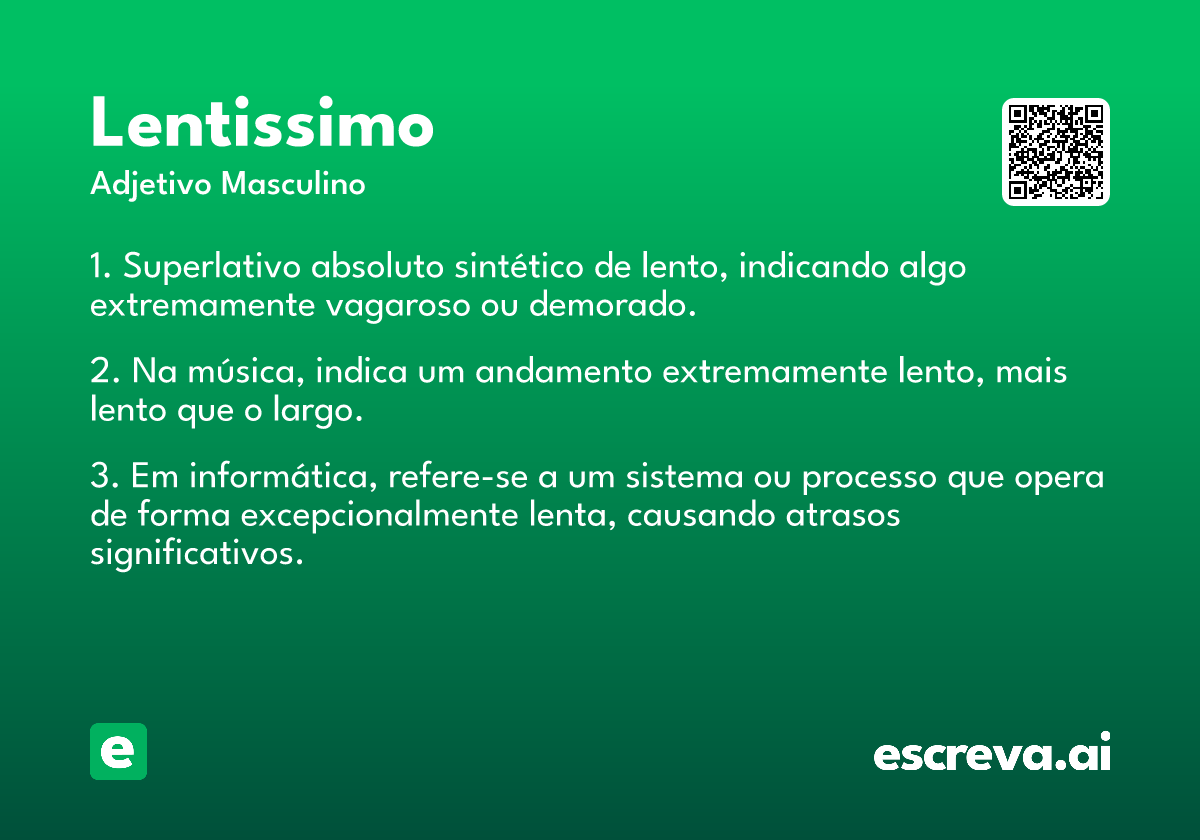 lentissimo