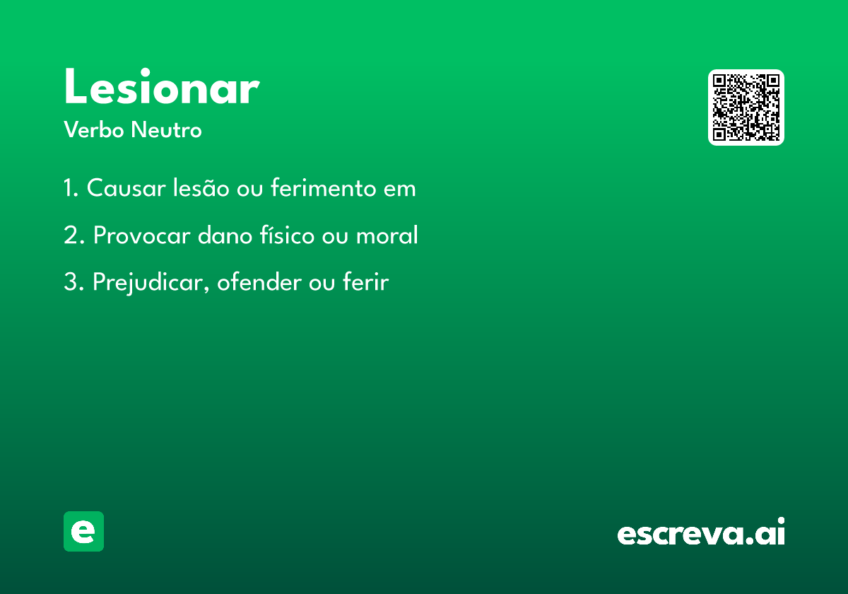 lesionar