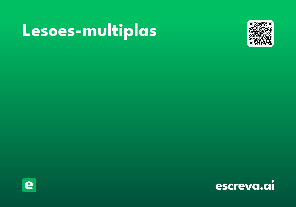 lesoes-multiplas
