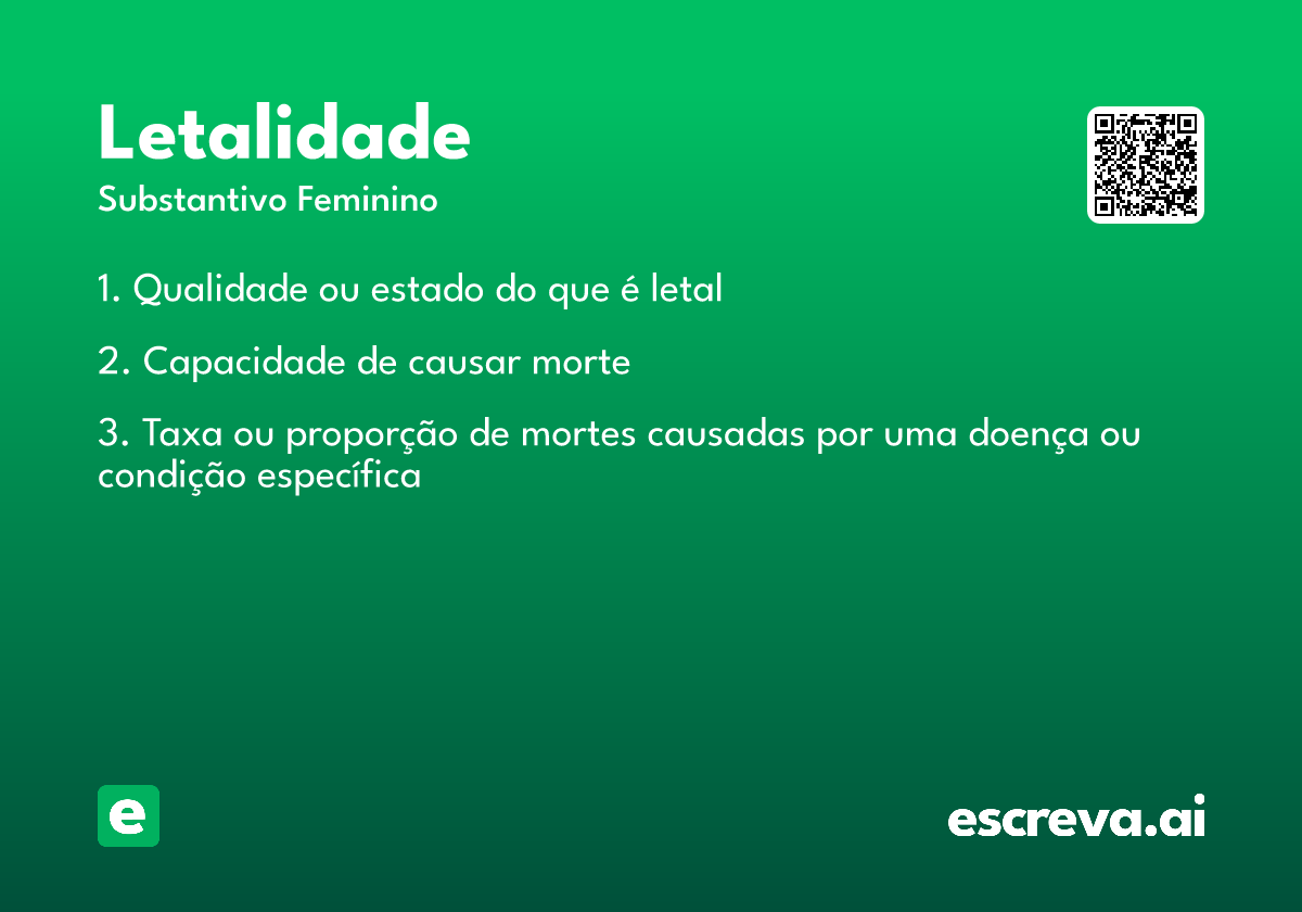 letalidade