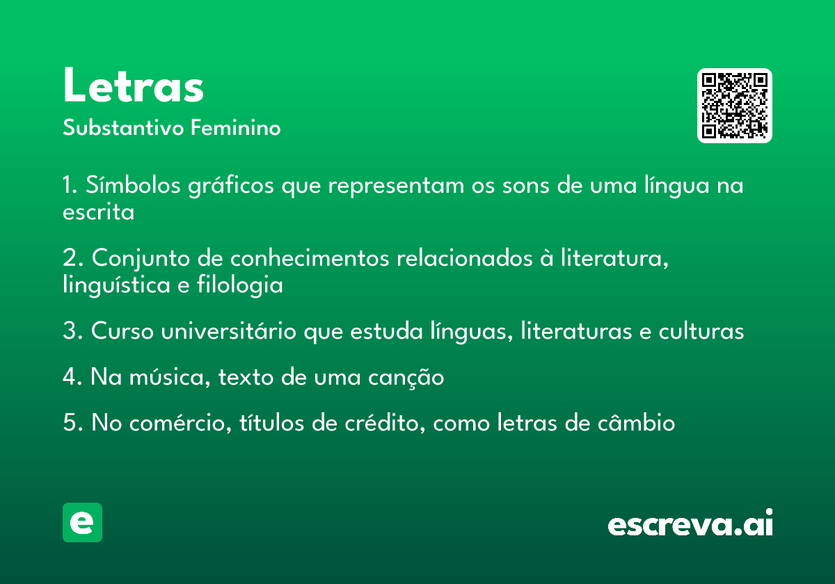 letras