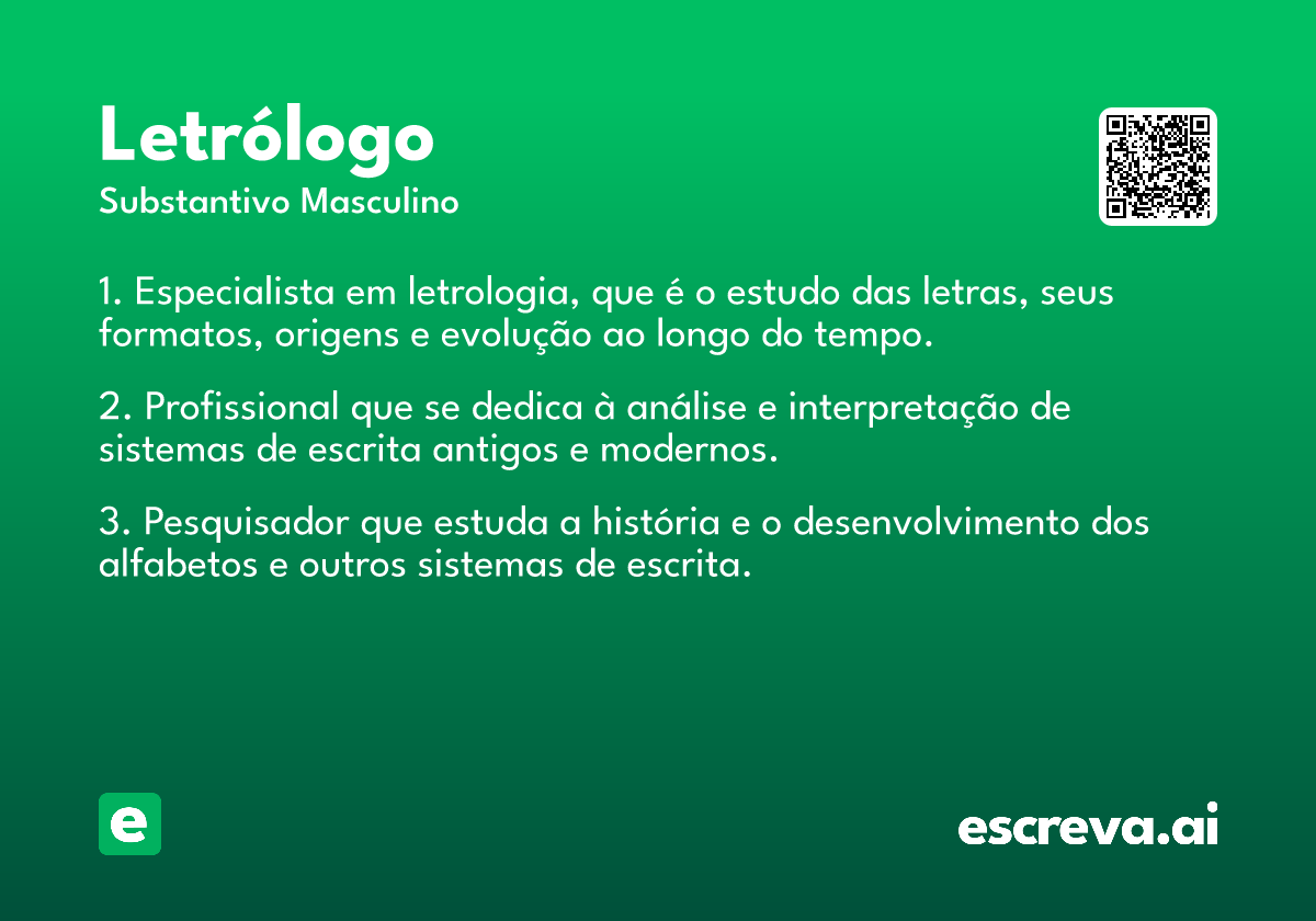 letrólogo