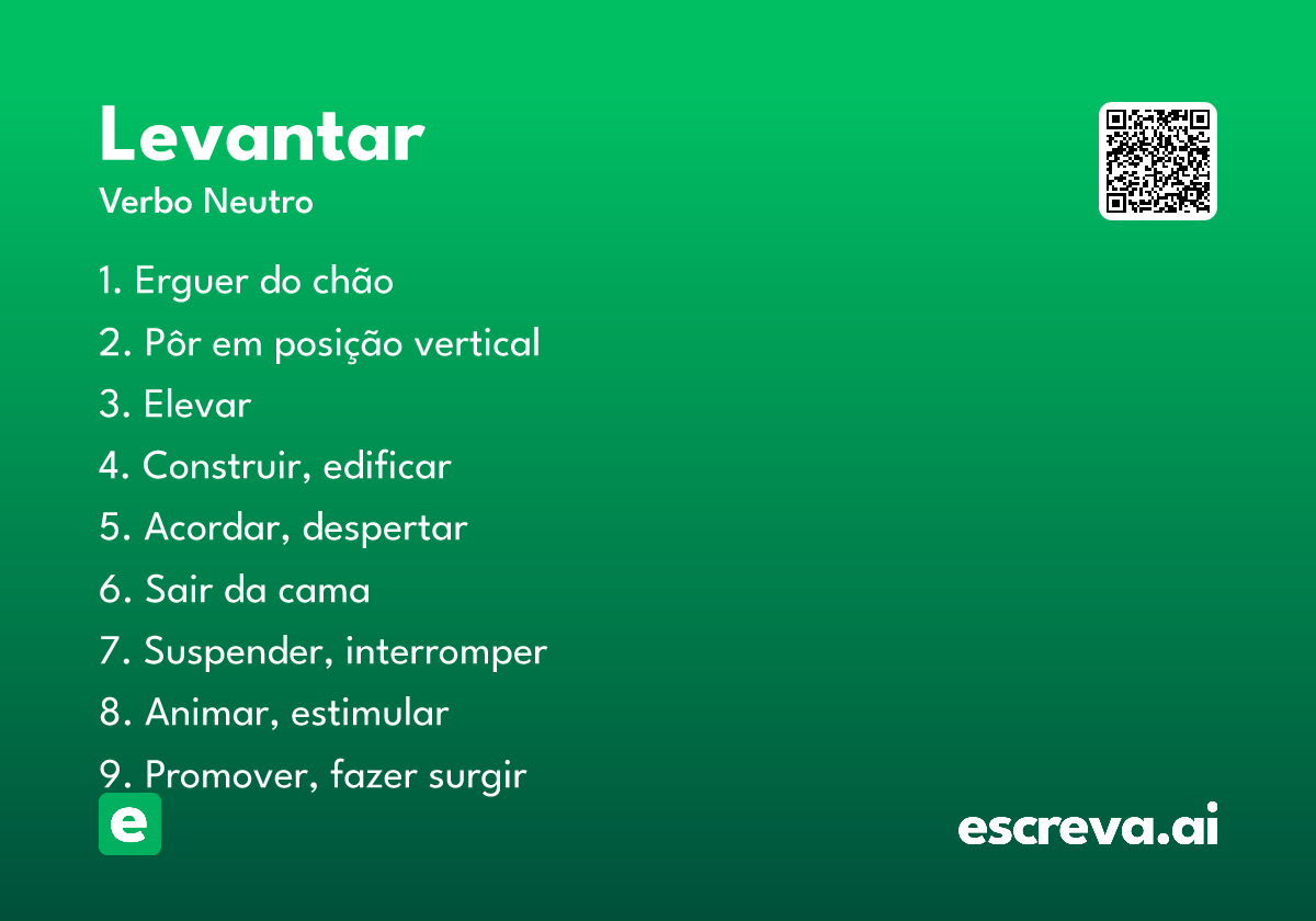 levantar