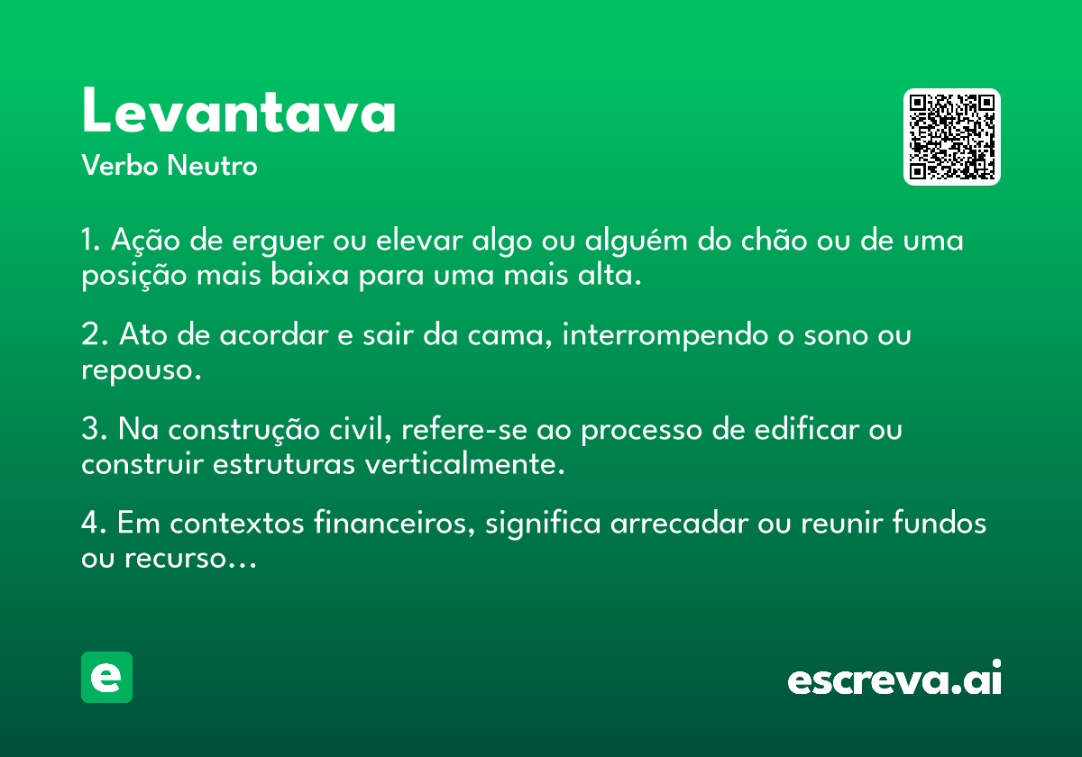 levantava