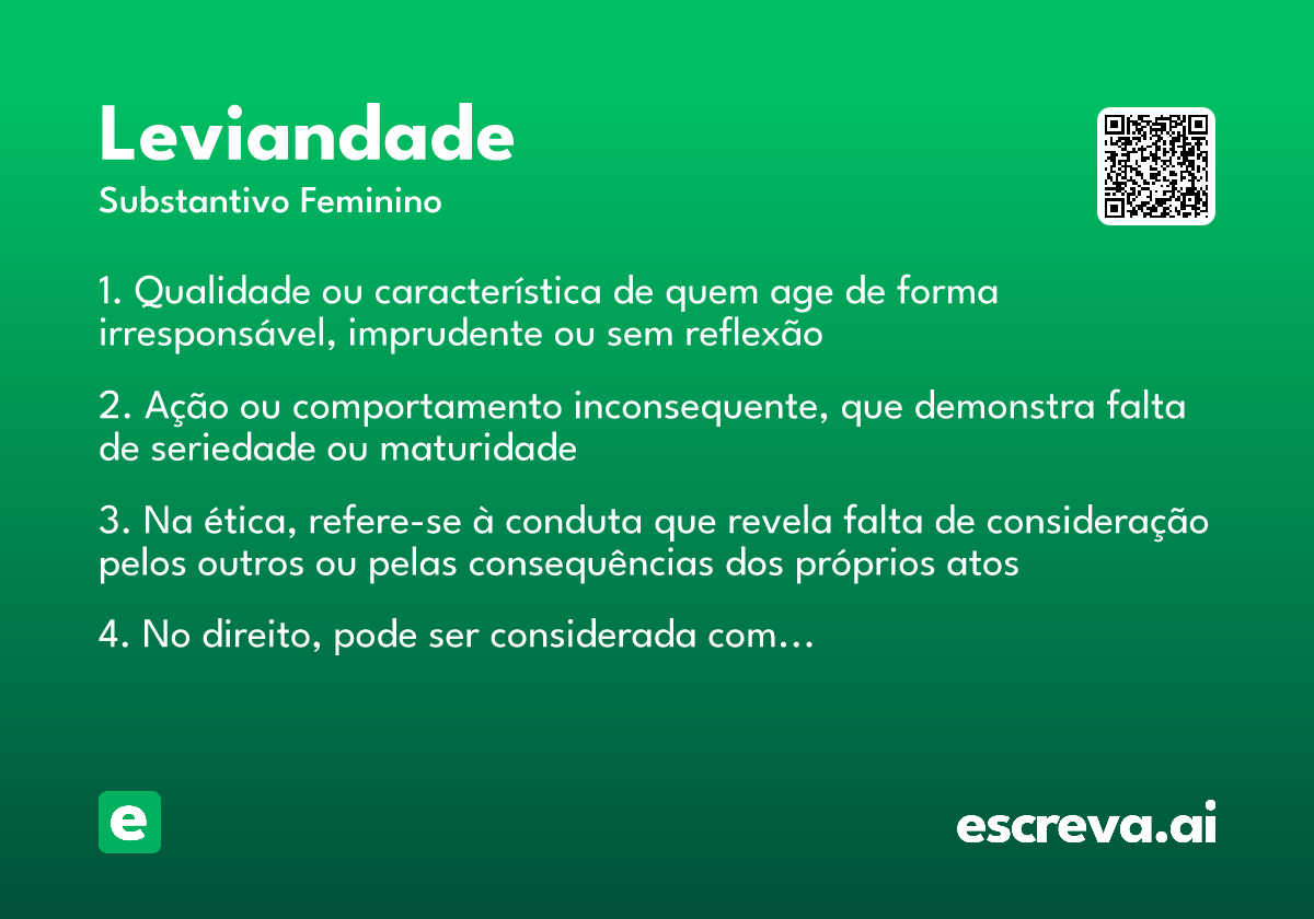 leviandade