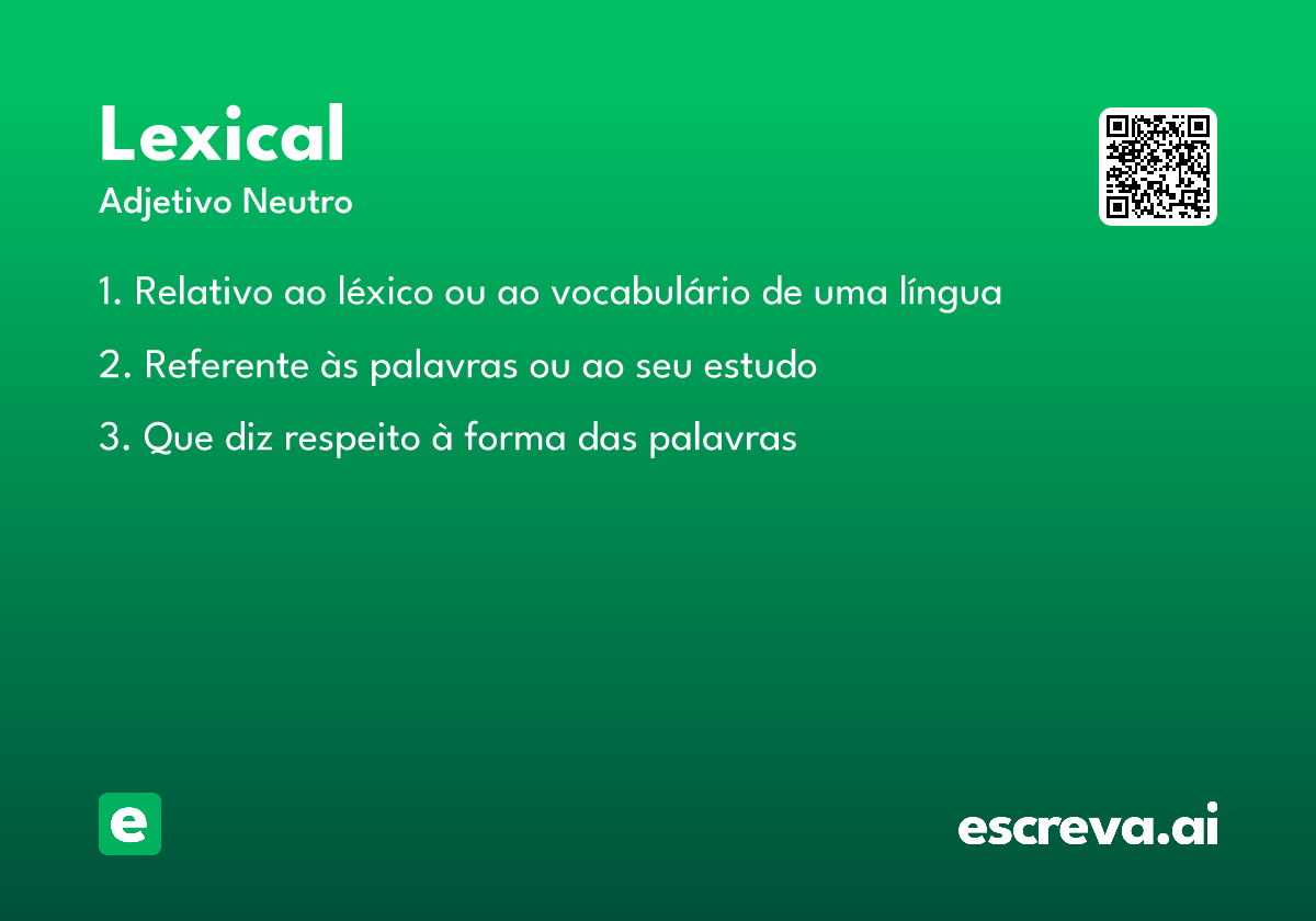 lexical