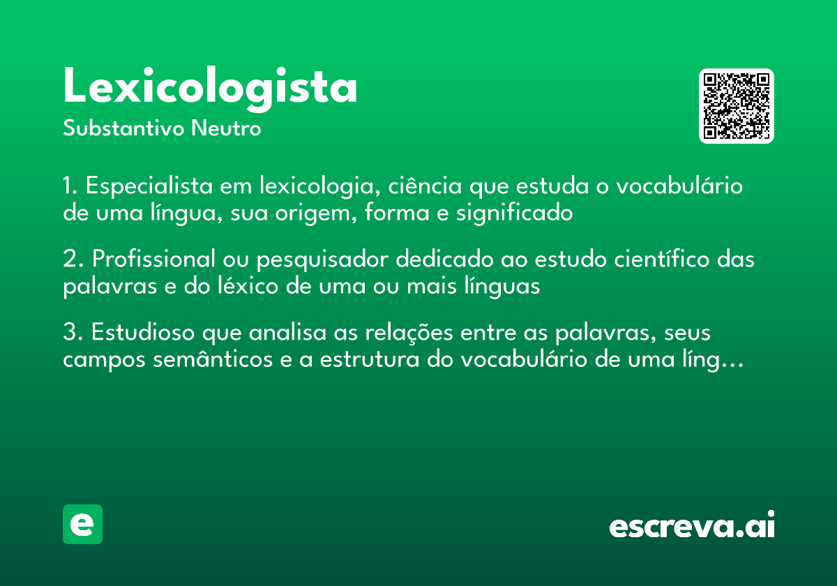 lexicologista