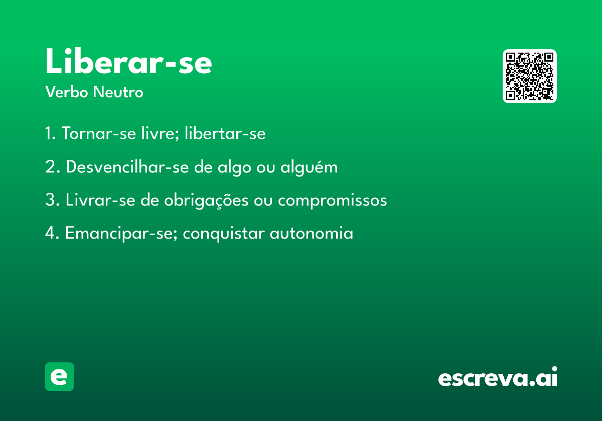 liberar-se