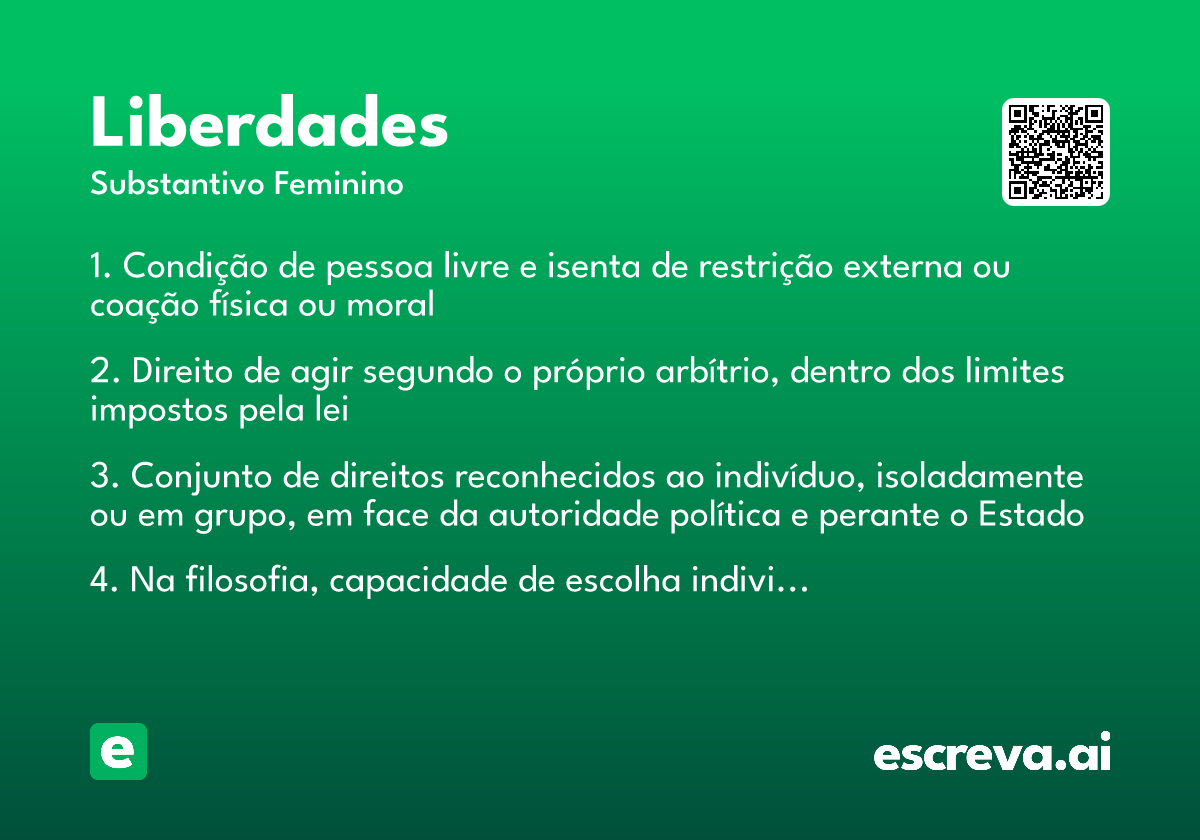 liberdades