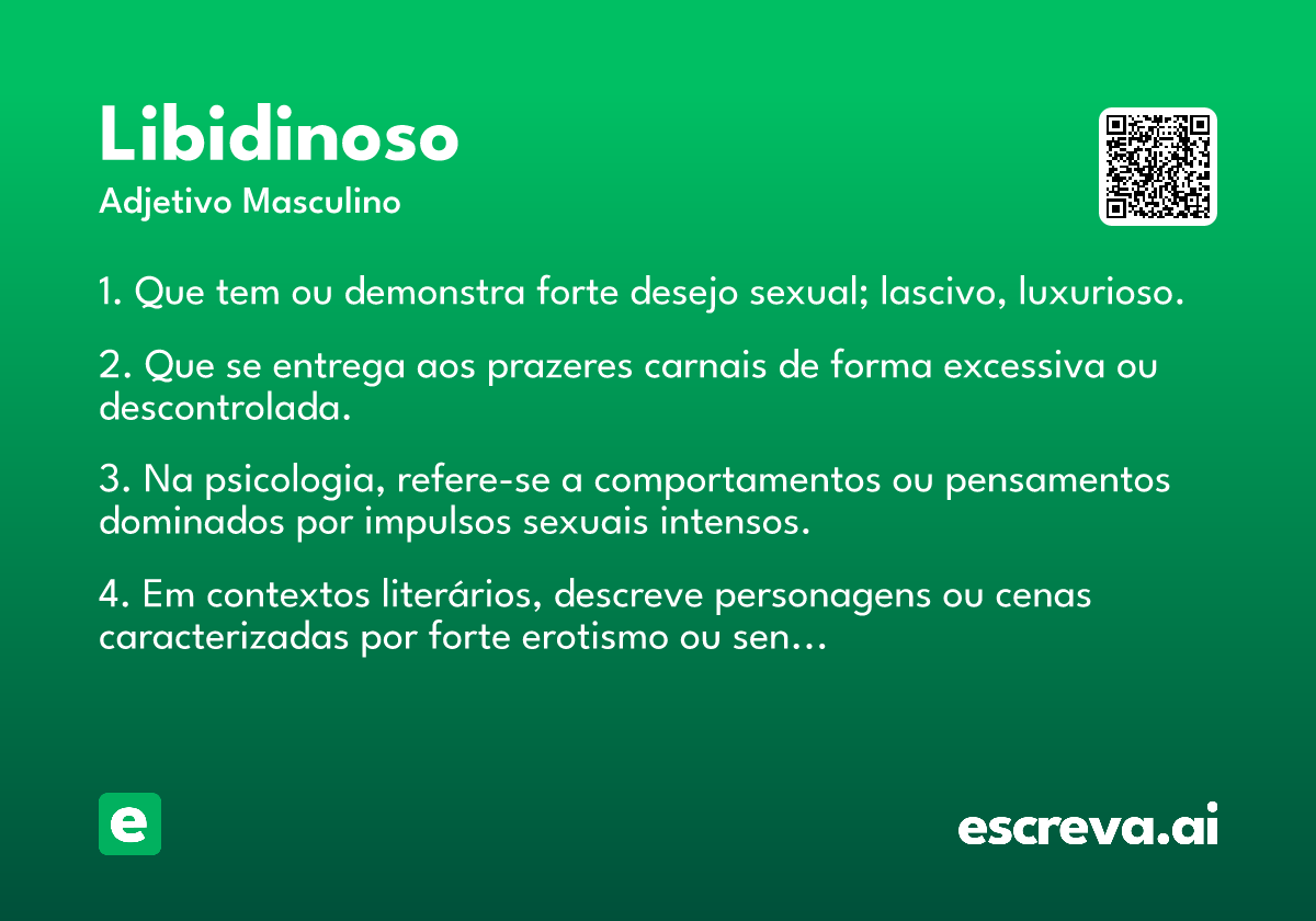 libidinoso