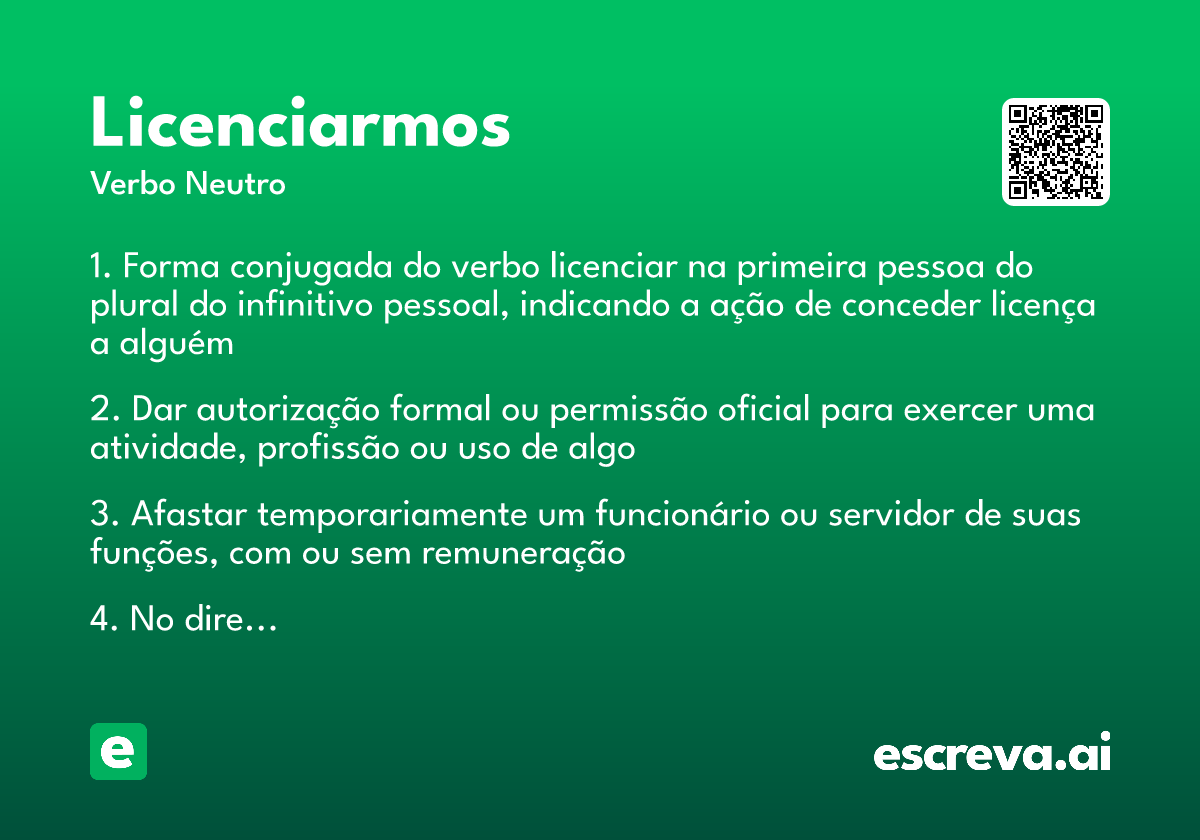 licenciarmos
