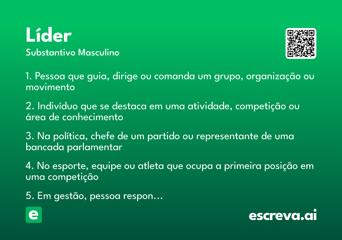 líder
