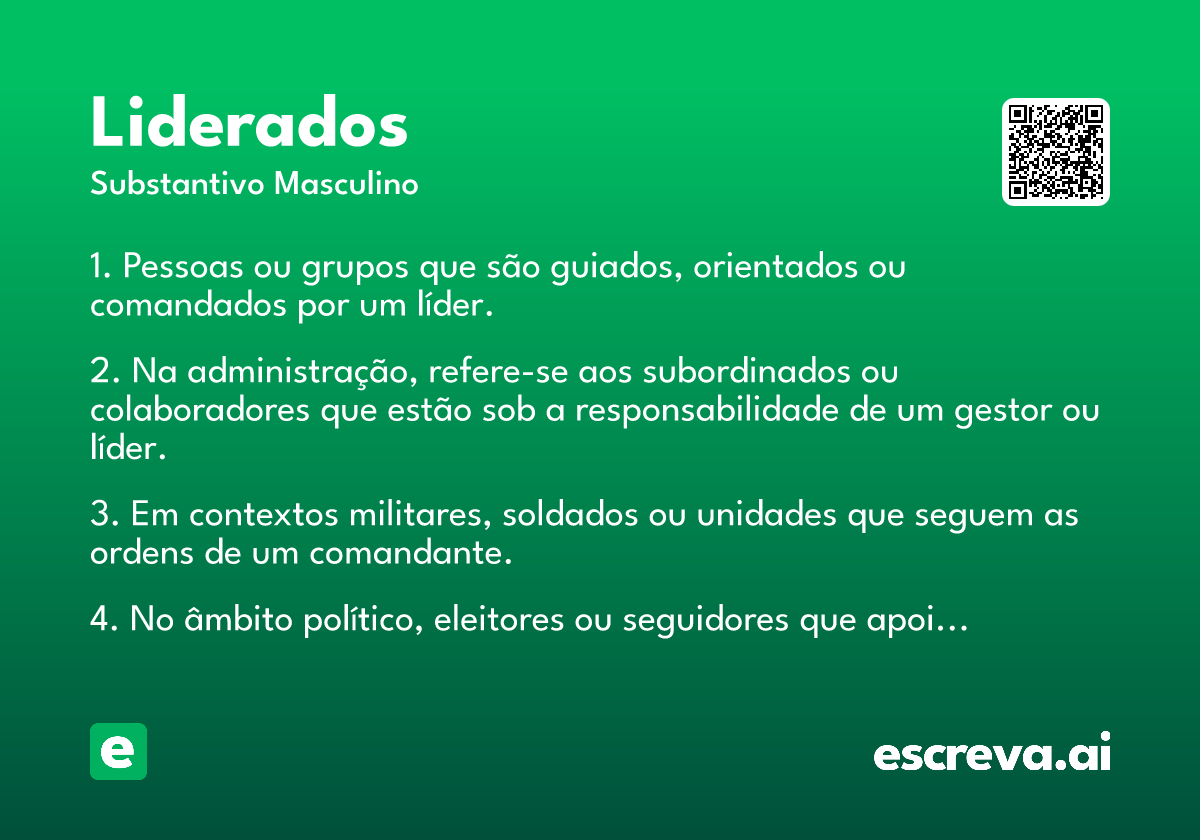 liderados