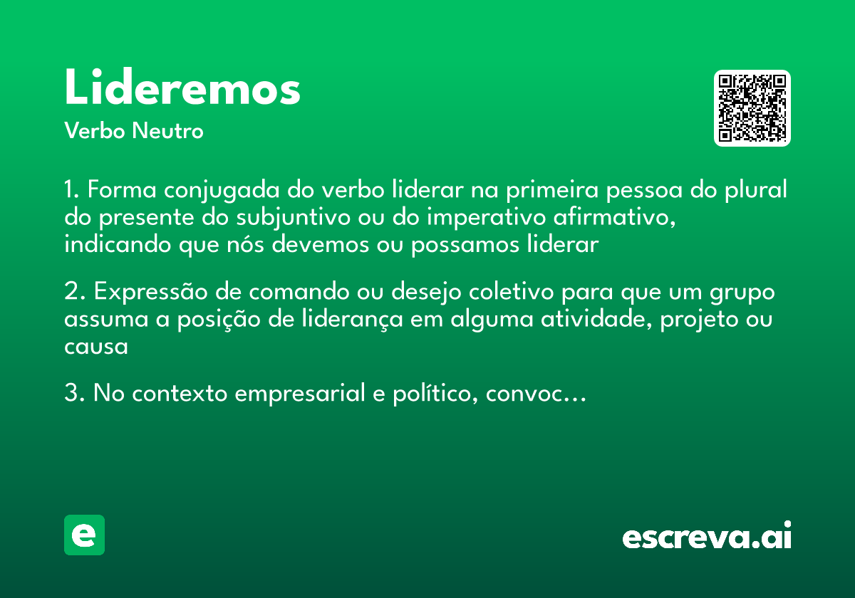 lideremos