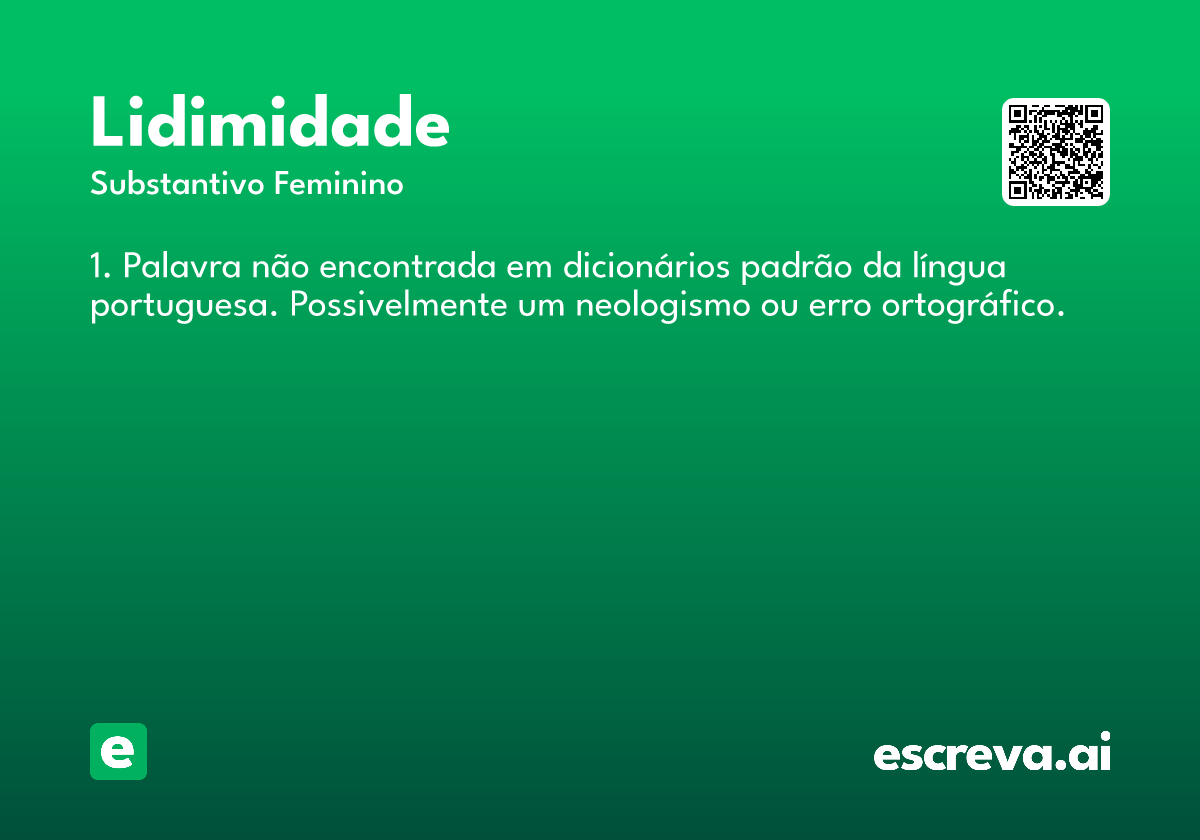 lidimidade