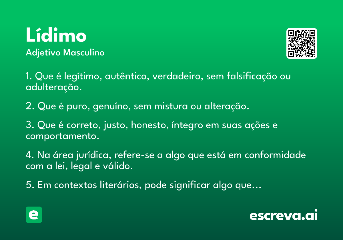 lídimo