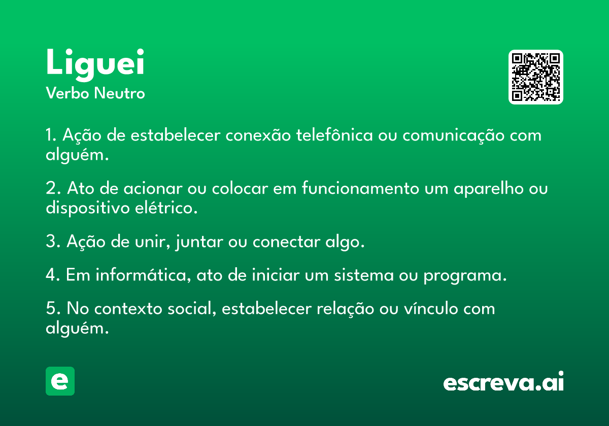 liguei