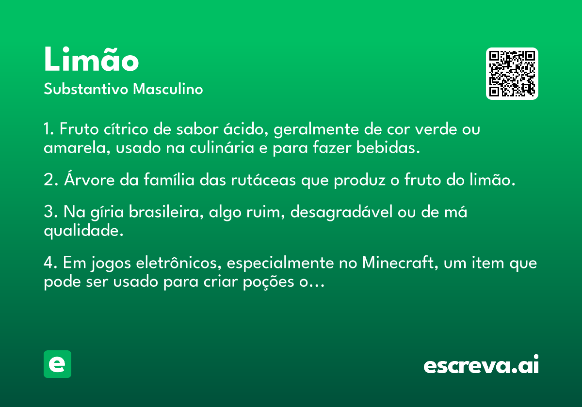 limão