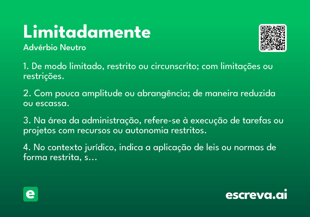 limitadamente
