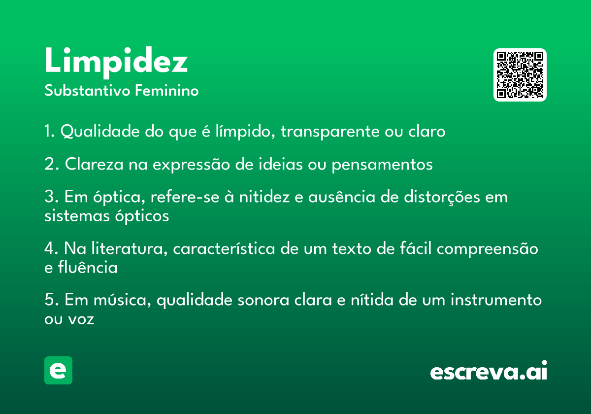 limpidez