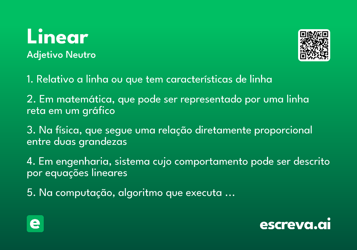 linear