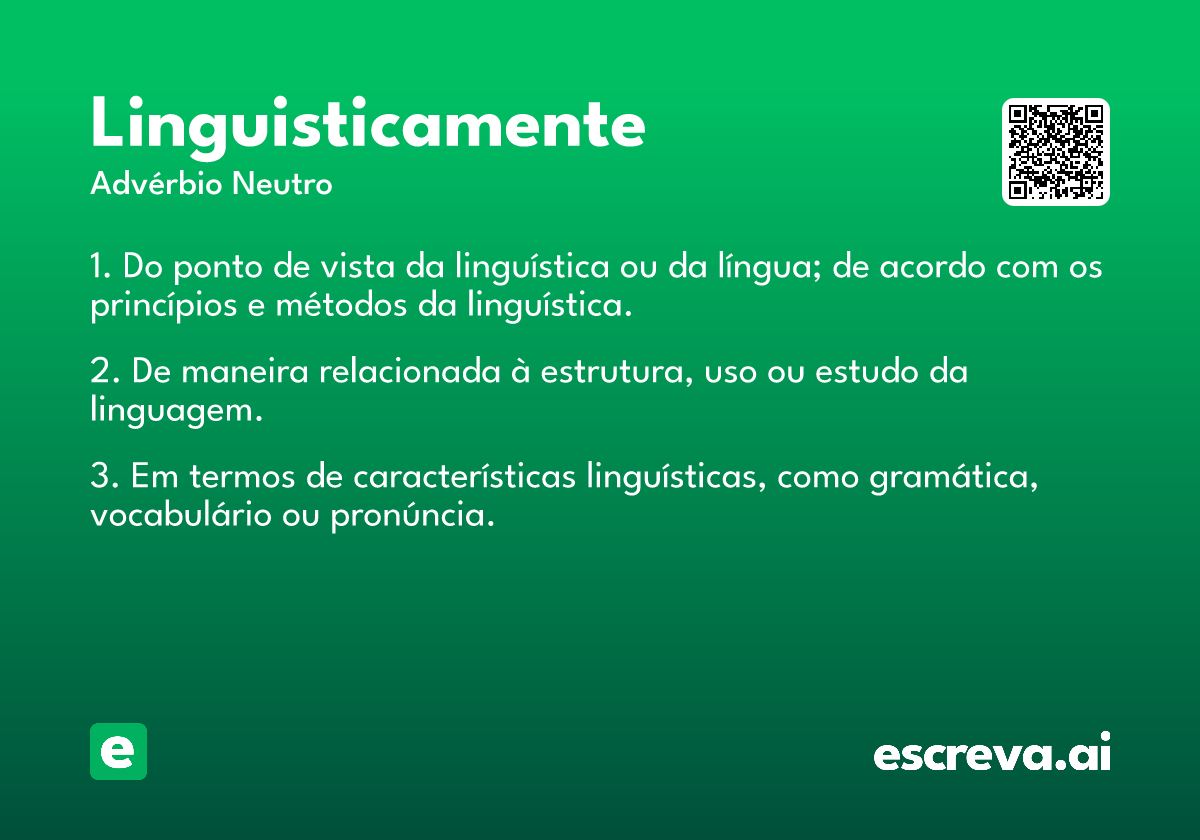 linguisticamente