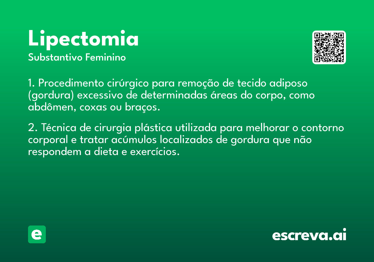 lipectomia