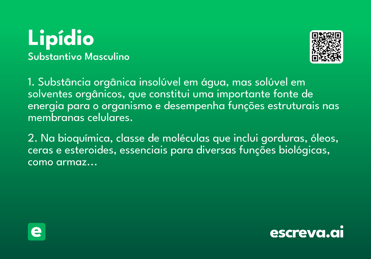 lipídio