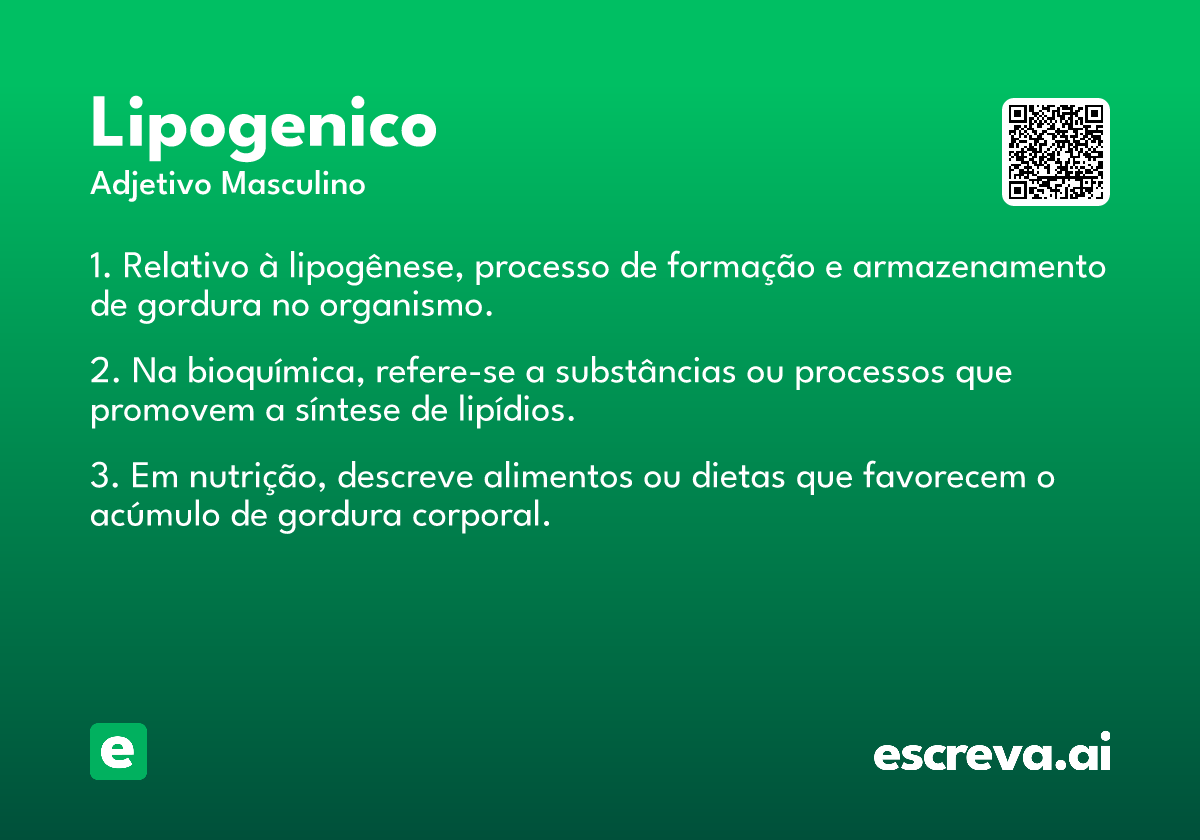 lipogenico