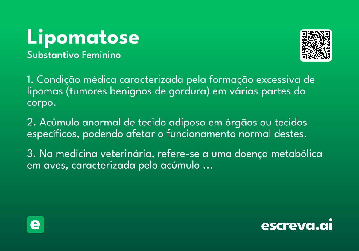 lipomatose